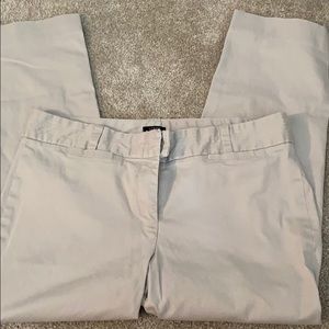 J. Crew - cropped Khaki pants